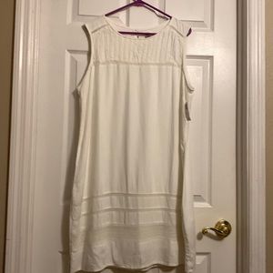 Linen Sleeveless Dress, size XL
